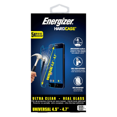 Energizer Universal Tempered Glass (9H Hardness)