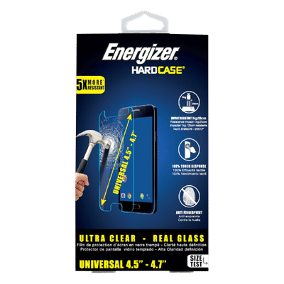 Energizer Universal Tempered Glass (9H Hardness)