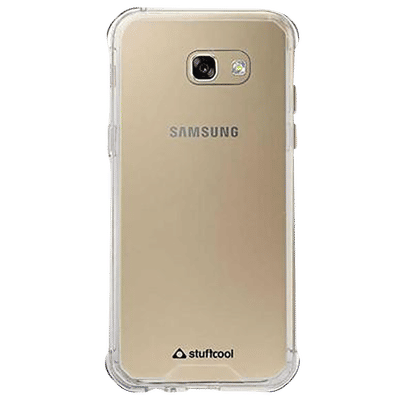stuffcool Aero Hard & Soft Polycarbonate Back Cover for SAMSUNG Galaxy A5 (Scratch Resistant, Clear)