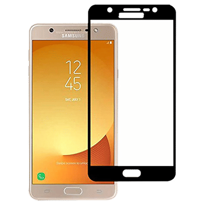 stuffcool Mighty 2.5D Tempered Glass Screen Protector for Samsung Galaxy J7 Max (Fingerprint Resistant)