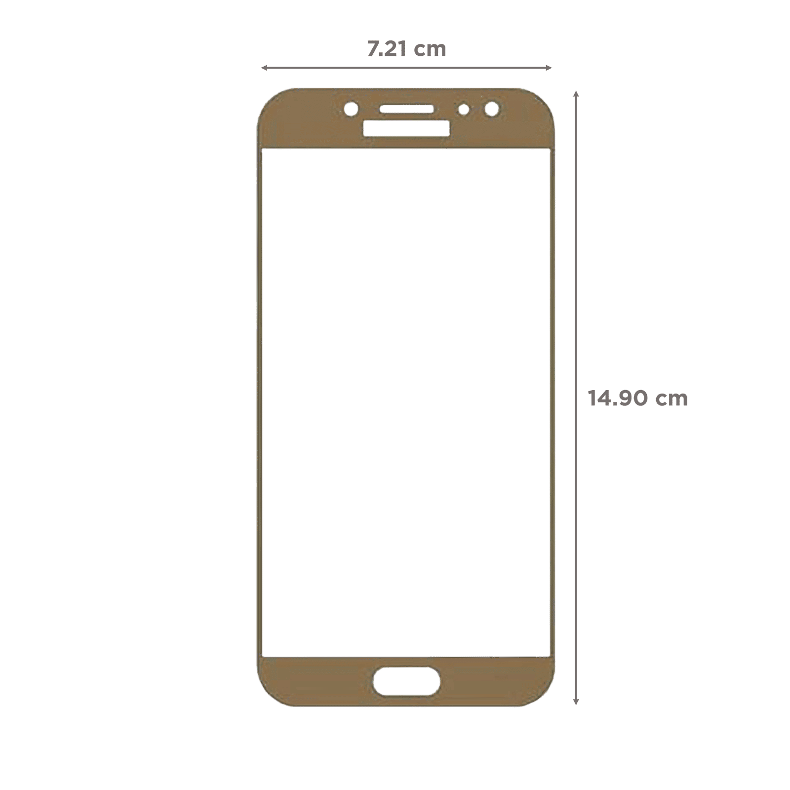stuffcool Mighty 2.5D Tempered Glass for SAMSUNG Galaxy J7 Pro (Scratch Resistant)_2