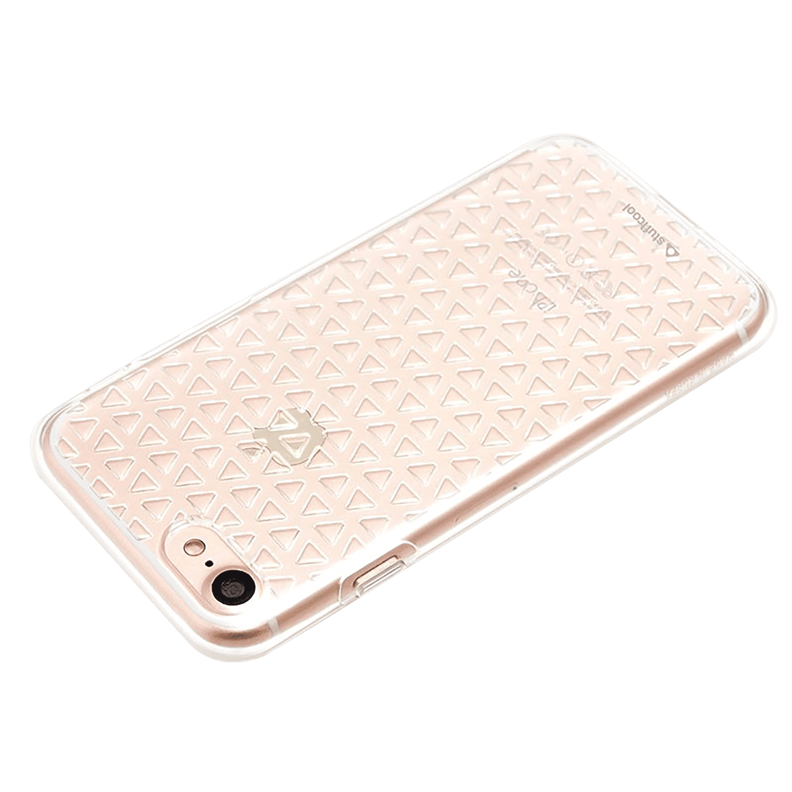 stuffcool Angle Soft TPU Back Cover for Apple iPhone 7, 8 (Unique 3D Design, Transparent) stuffcool Angle Soft TPU Back Cover for Apple iPhone 7, 8 (Unique 3D Design, Transparent)_3