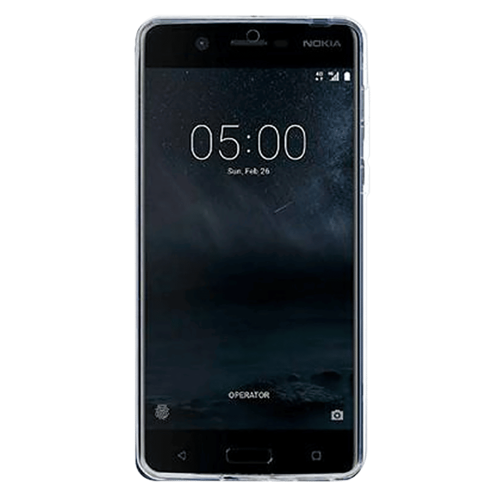 stuffcool Pure Soft Silicone Rubber Back Cover for Nokia 6 (Enhanced Grip, Transparent) stuffcool Pure Soft Silicone Rubber Back Cover for Nokia 6 (Enhanced Grip, Transparent)_3