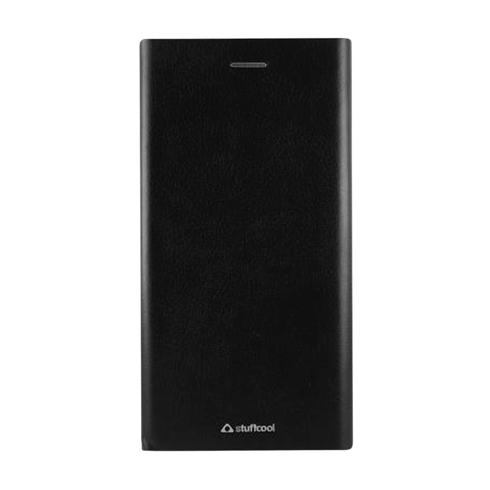 stuffcool Flipit Soft Polyurethane Leather Flip Cover for vivo V7 (Built-in Magnetic Flip Closure Lock, Black) stuffcool Flipit Soft Polyurethane Leather Flip Cover for vivo V7 (Built-in Magnetic Flip Closure Lock, Black)_4