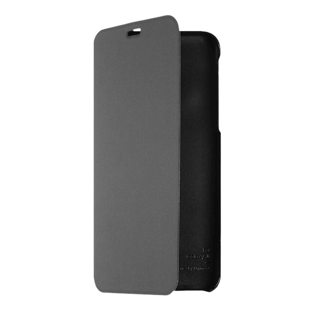 SAMSUNG Polycarbonate & Polyurethane Flip Cover for SAMSUNG Galaxy J6 (Anti Slip Grip, Black) SAMSUNG Polycarbonate & Polyurethane Flip Cover for SAMSUNG Galaxy J6 (Anti Slip Grip, Black)_3