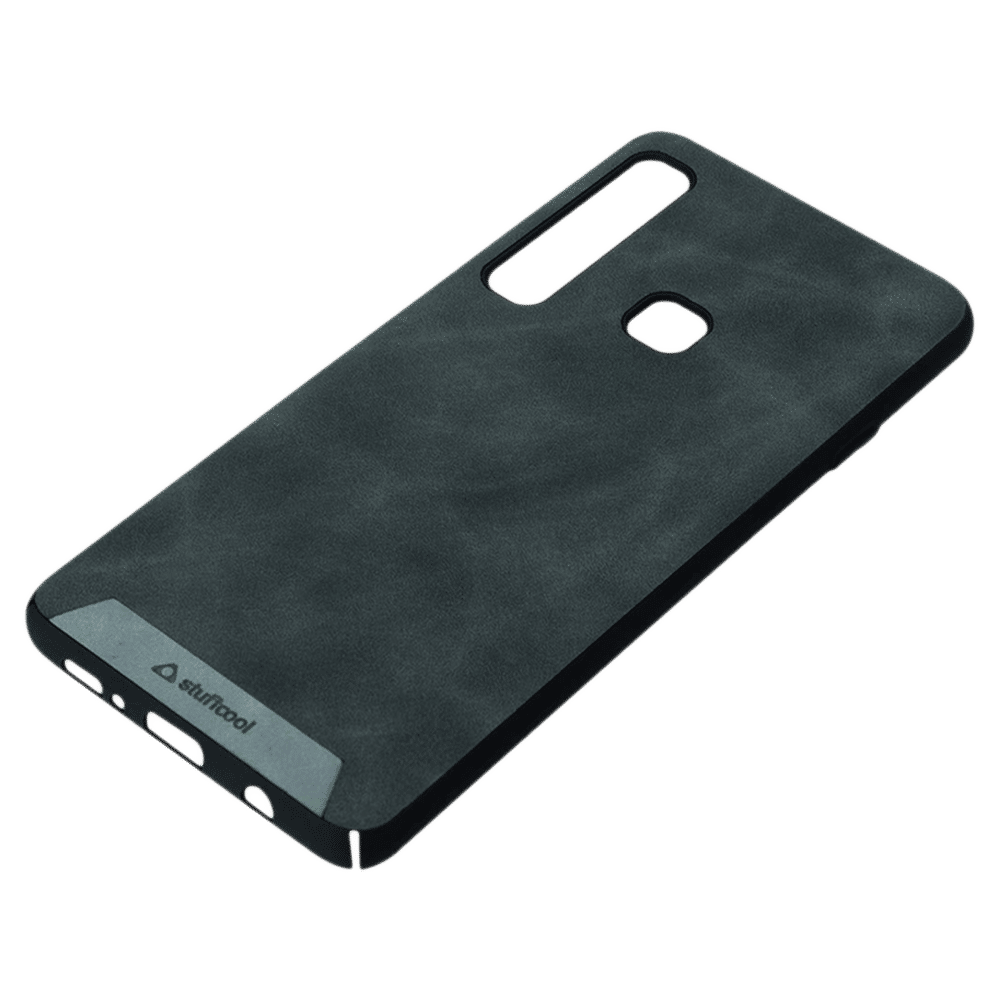 stuffcool Rego PU Leather Back Cover for Samsung Galaxy A9 2018 (Camera Protection, Black) stuffcool Rego PU Leather Back Cover for Samsung Galaxy A9 2018 (Camera Protection, Black)_7