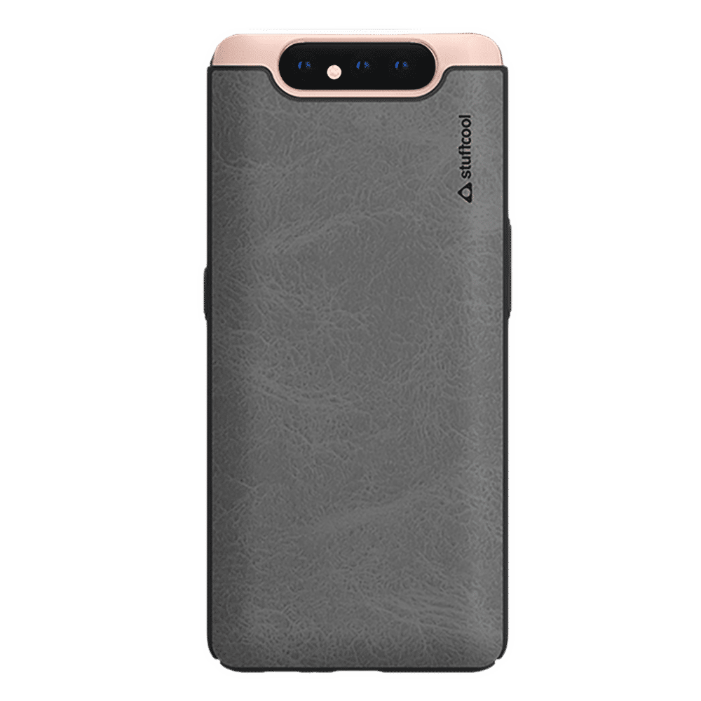 stuffcool Rego PU Leather Back Cover for SAMSUNG Galaxy A80 (Wireless Charging Compatible, Black) stuffcool Rego PU Leather Back Cover for SAMSUNG Galaxy A80 (Wireless Charging Compatible, Black)_9