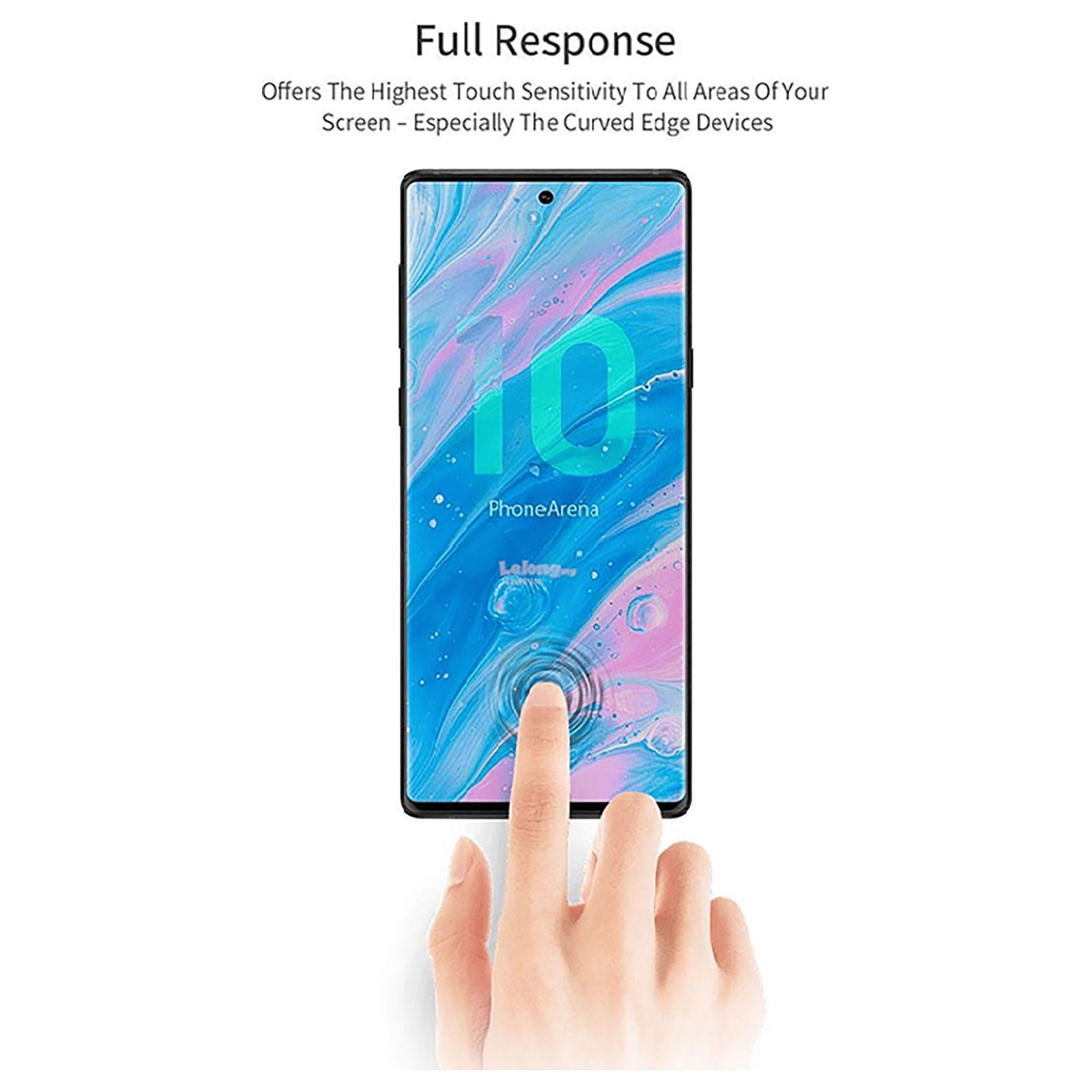 scratchgard 3D Tempered Glass Screen Protector for Samsung Galaxy Note 10 (Fingerprint Resistant) scratchgard 3D Tempered Glass Screen Protector for Samsung Galaxy Note 10 (Fingerprint Resistant)_5