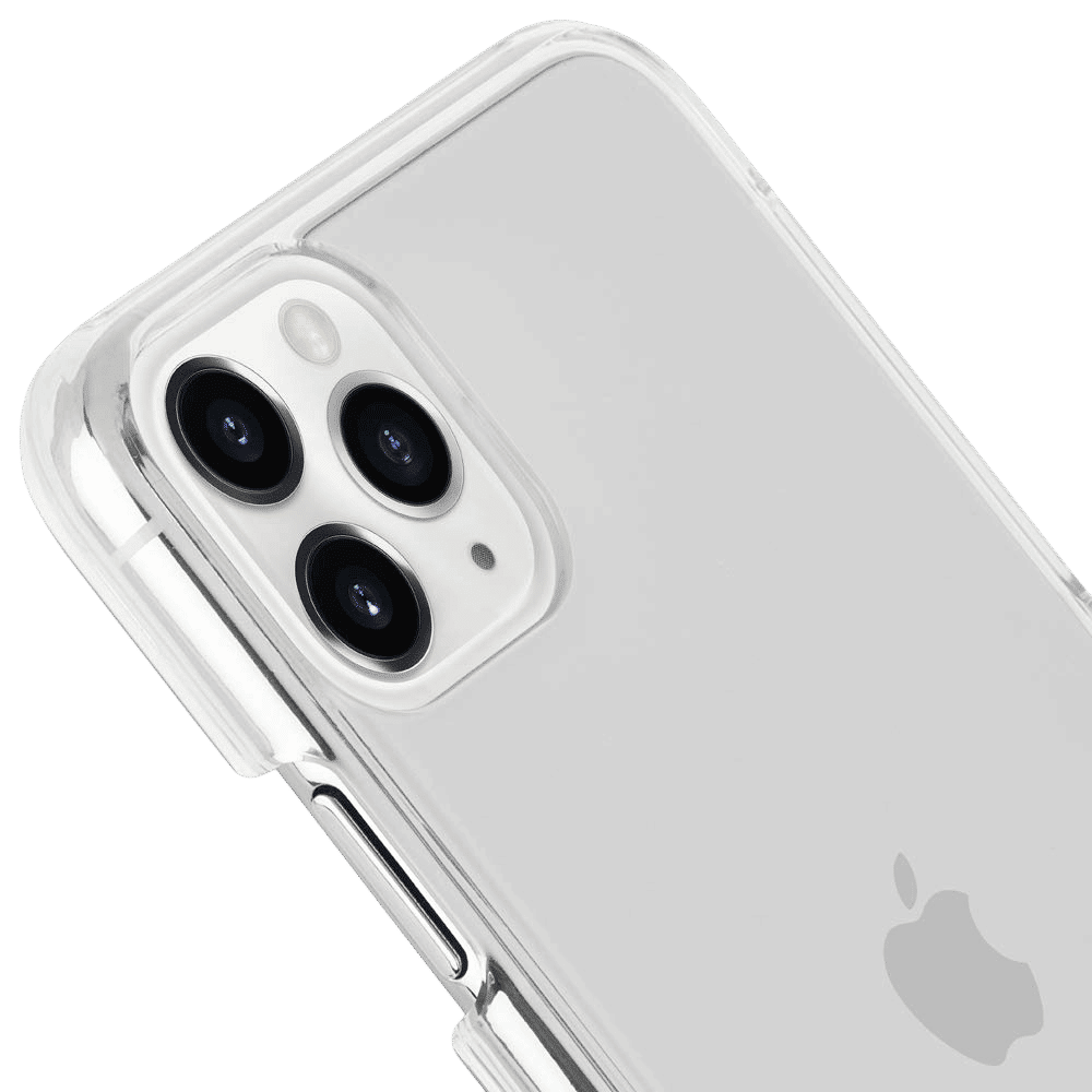 Case-Mate Barely Polycarbonate Back Cover for Apple iPhone 11 Pro Max (Anti Scratch, Transparent)_6