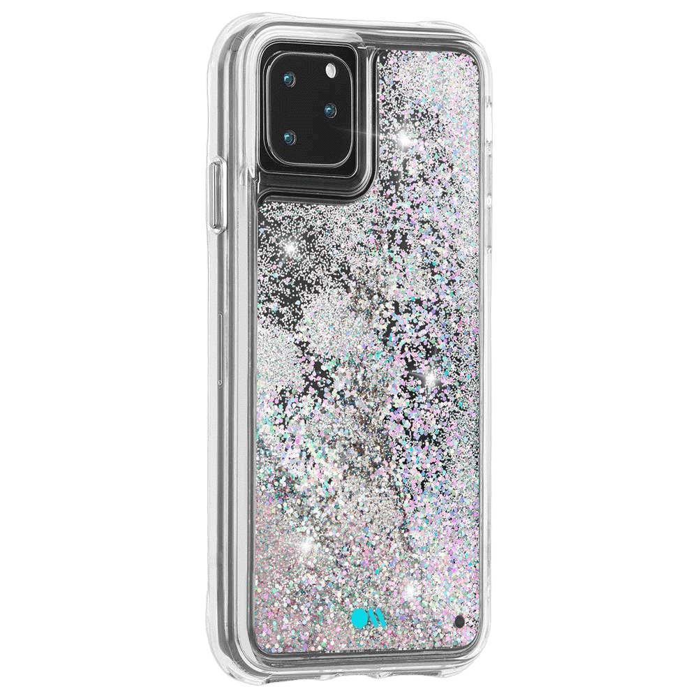 Case-Mate Waterfall Glitter Polycarbonate Back Cover for Apple iPhone 11 Pro Max (Wireless Charging Compatible, Iridescent Diamond) Case-Mate Waterfall Glitter Polycarbonate Back Cover for Apple iPhone 11 Pro Max (Wireless Charging Compatible, Iridescent Diamond)_4