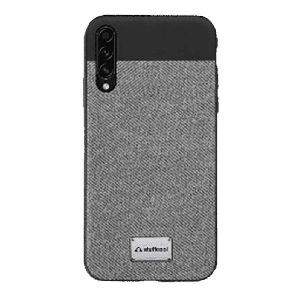 stuffcool Bon Leather Back Cover for SAMSUNG Galaxy A30s (Shock & Scratch Proof, Grey) stuffcool Bon Leather Back Cover for SAMSUNG Galaxy A30s (Shock & Scratch Proof, Grey)_1