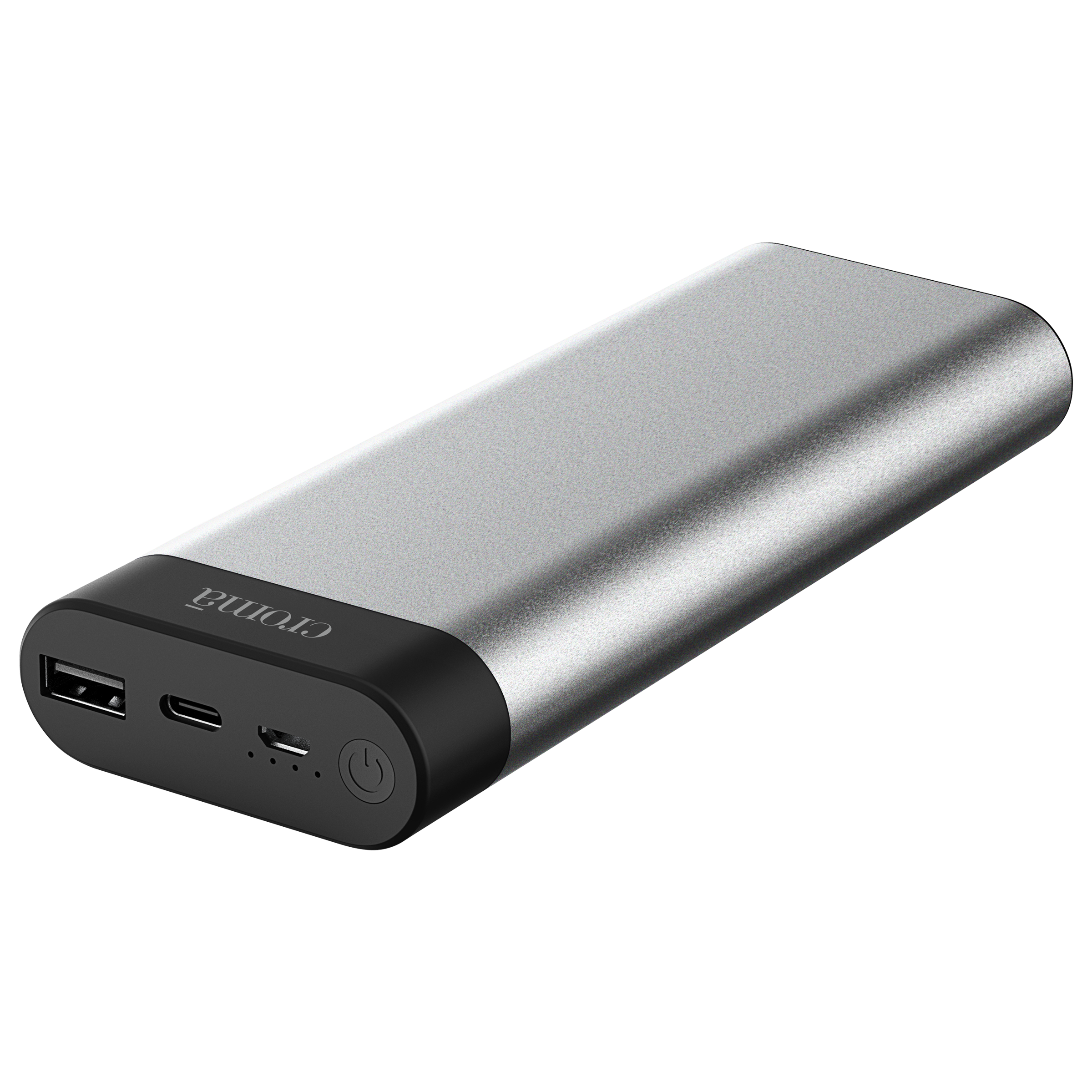 Croma 15600 mAh 45W Fast Charging Power Bank (1 Type C, 1 Micro USB & 1 Type A Ports, Aluminium Casing, Over Charge Protection, Silver)_4