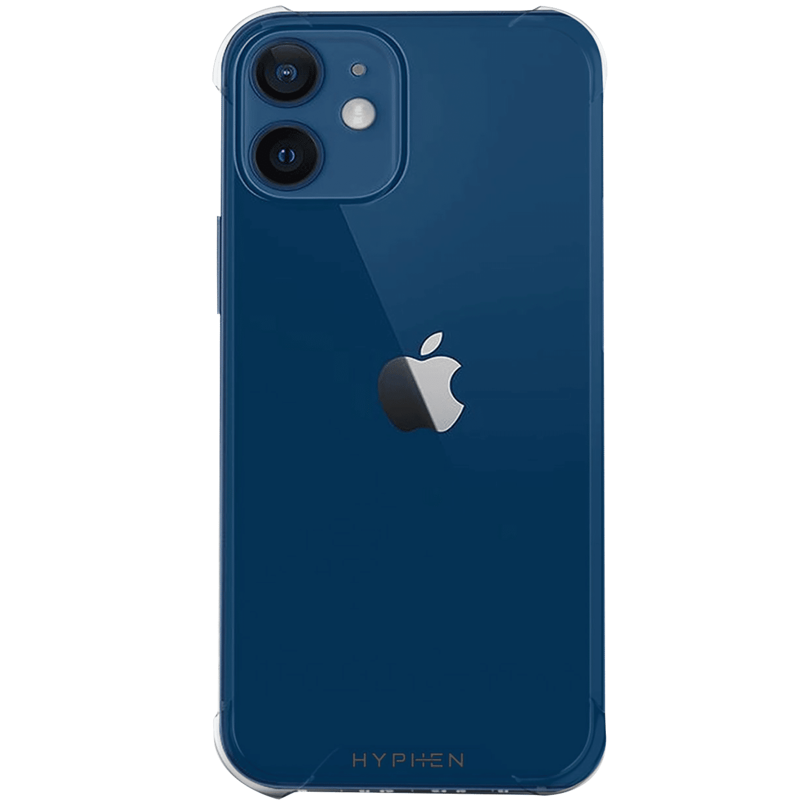 HYPHEN HPC-DXII540442 TPU and Polycarbonate Back Cover for Apple iPhone 12 Mini (Compact, Flexible and Slim, Clear) HYPHEN HPC-DXII540442 TPU and Polycarbonate Back Cover for Apple iPhone 12 Mini (Compact, Flexible and Slim, Clear)_3