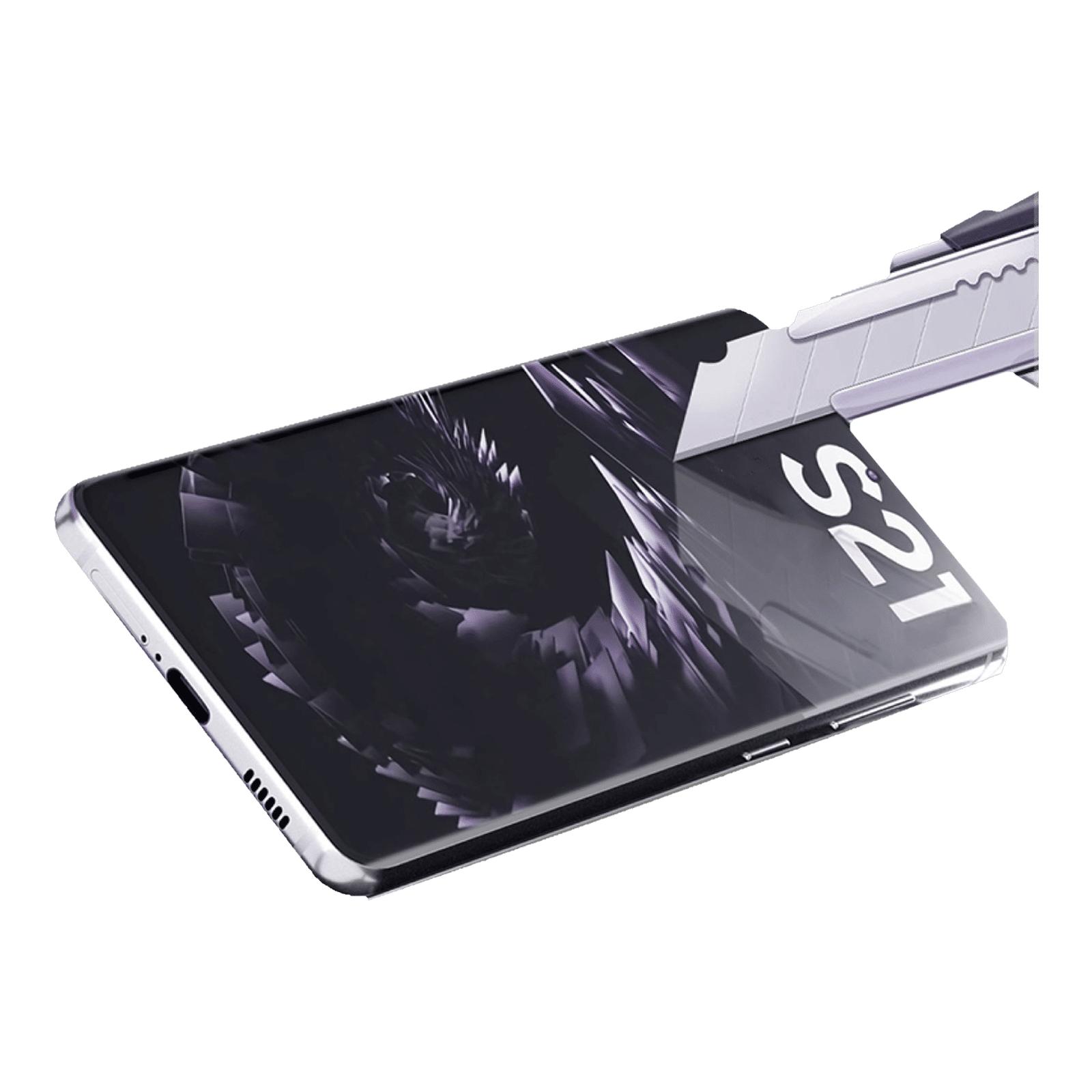 Hyphen Screen Protector for SAMSUNG S21 (Anti Fingerprint)_7