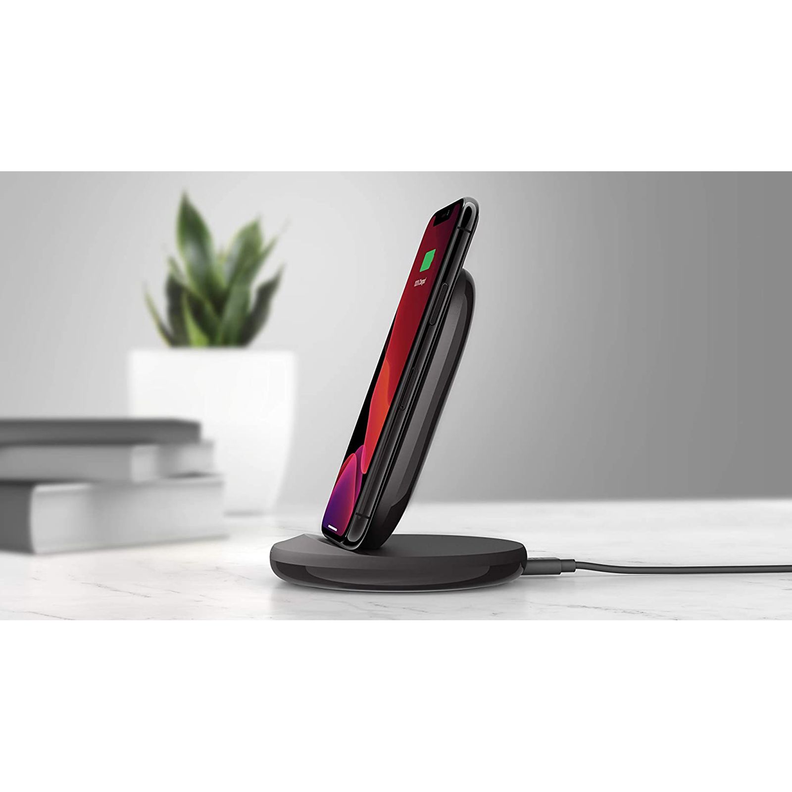 belkin Boost Charge 15W Wireless Charging Pad for iOS, Android (Qi Certified, Fast Charging, Black)_7