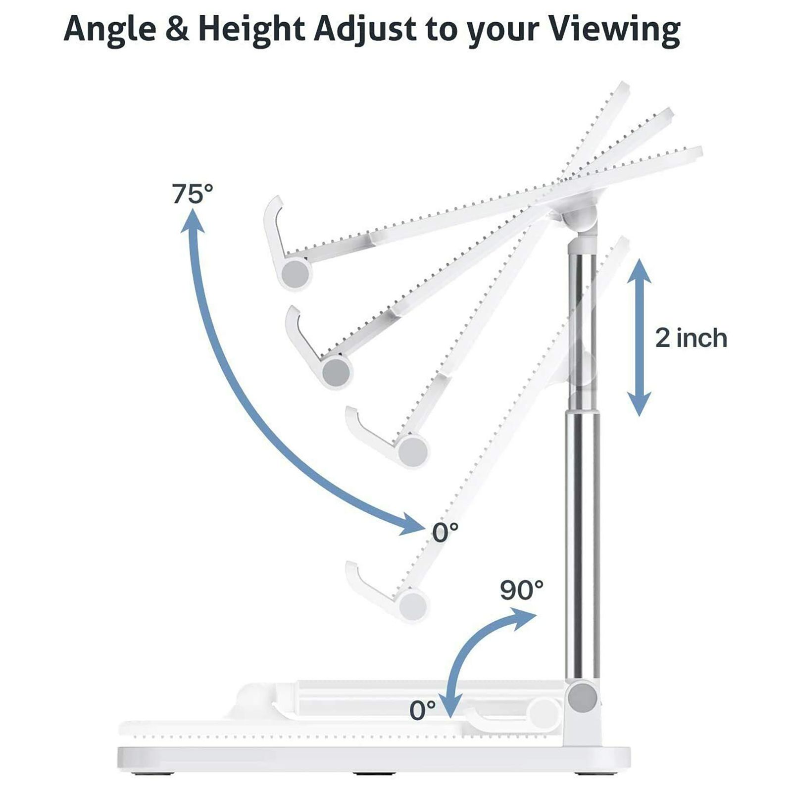 SooPii Stand Holder (Aluminum Stand Holder, DM02, White)_9