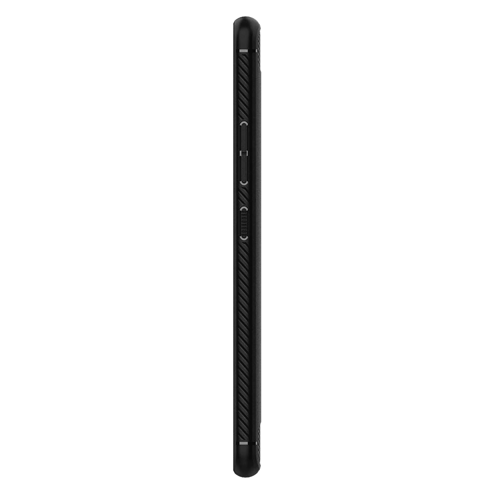 spigen Rugged Armor TPU Back Cover for SAMSUNG Galaxy M42 5G, A42 5G (Air Cushion Technology, Matte Black)_3