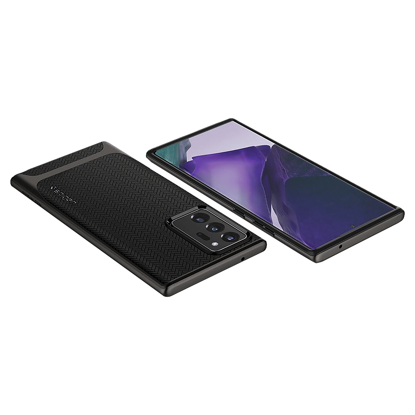 spigen Neo Hybrid TPU & Polycarbonate Back Cover for SAMSUNG Galaxy Note 20 Ultra (Air Cushion Technology, Gunmetal)_13
