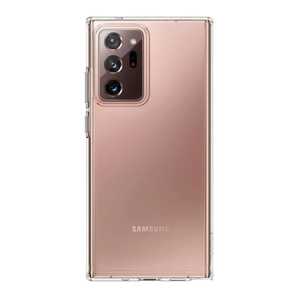 spigen Crystal Hybrid TPU & Polycarbonate Back Cover for SAMSUNG Galaxy Note 20 Ultra, Note 20 Ultra 5G (Mil Grade Certified, Clear) spigen Crystal Hybrid TPU & Polycarbonate Back Cover for SAMSUNG Galaxy Note 20 Ultra, Note 20 Ultra 5G (Mil Grade Certified, Clear)_5