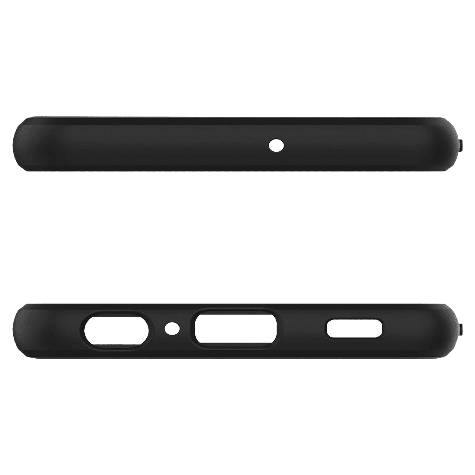 spigen Rugged Armor TPU Back Case For Galaxy A32 LTE (Air Cushion Technology, ACS02741, Matte Black)_9