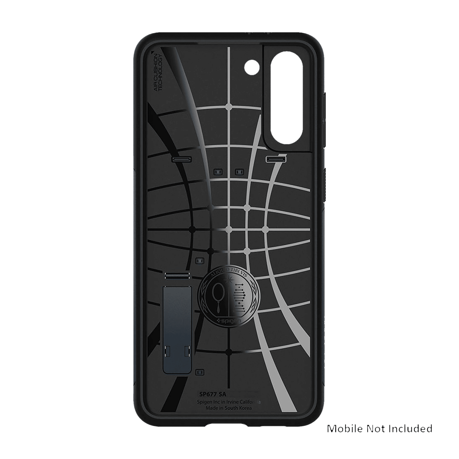 spigen Slim Armor TPU & Polycarbonate Back Case with Stand for SAMSUNG Galaxy S21 Plus (Wireless Charging Compatible, Metal Slate) spigen Slim Armor TPU & Polycarbonate Back Case with Stand for SAMSUNG Galaxy S21 Plus (Wireless Charging Compatible, Metal Slate)_4