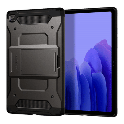 spigen Tough Armor Pro Polycarbonate Back Cover for SAMSUNG Galaxy Tab A7 (Shock Absorbent, Gunmetal)