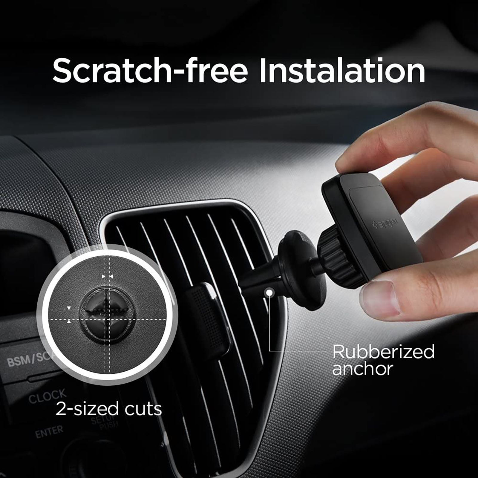spigen Dashboard Mobile Holder (360 Rotation, 000CD20115, Black) spigen Dashboard Mobile Holder (360 Rotation, 000CD20115, Black)_9