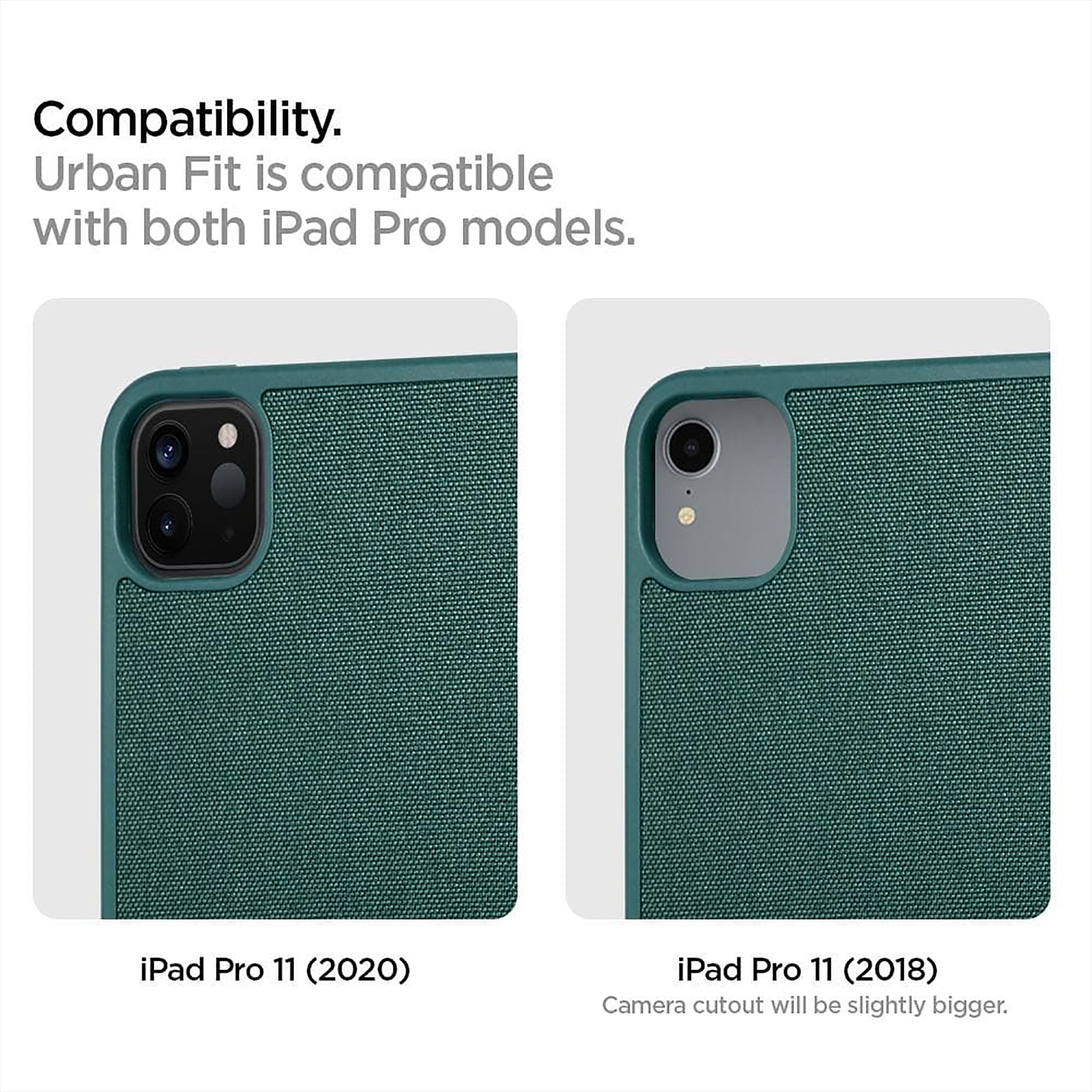 spigen Urban Fit Nylon Flip Cover for Apple iPad Pro 11 Inch (Pencil Holder, Military Green) spigen Urban Fit Nylon Flip Cover for Apple iPad Pro 11 Inch (Pencil Holder, Military Green)_13
