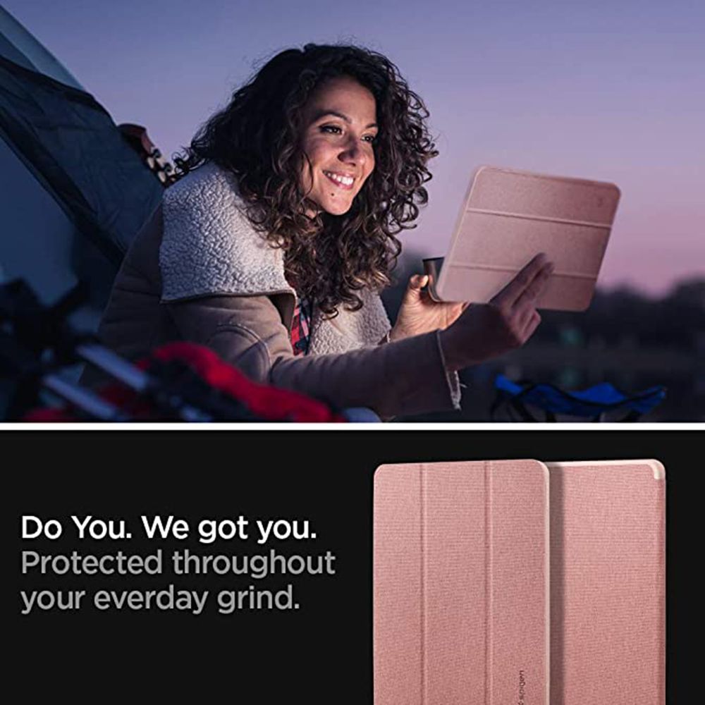 spigen Urban Fit Nylon Flip Cover for Apple iPad Pro 11 Inch (Pencil Holder, Rose Gold) spigen Urban Fit Nylon Flip Cover for Apple iPad Pro 11 Inch (Pencil Holder, Rose Gold)_14