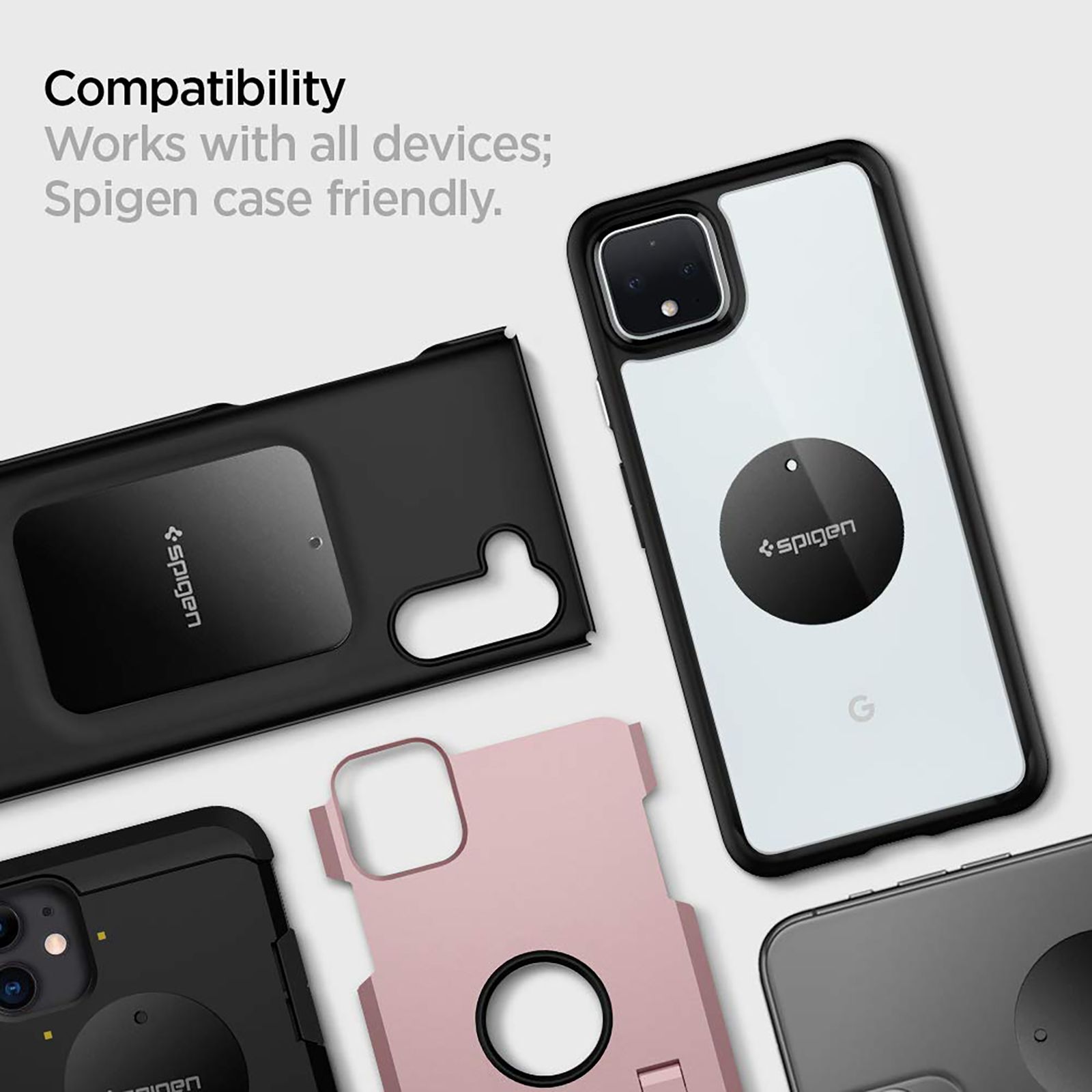 spigen Dashboard Mobile Holder (Magnetic Holder, SGP11583, Black)_13