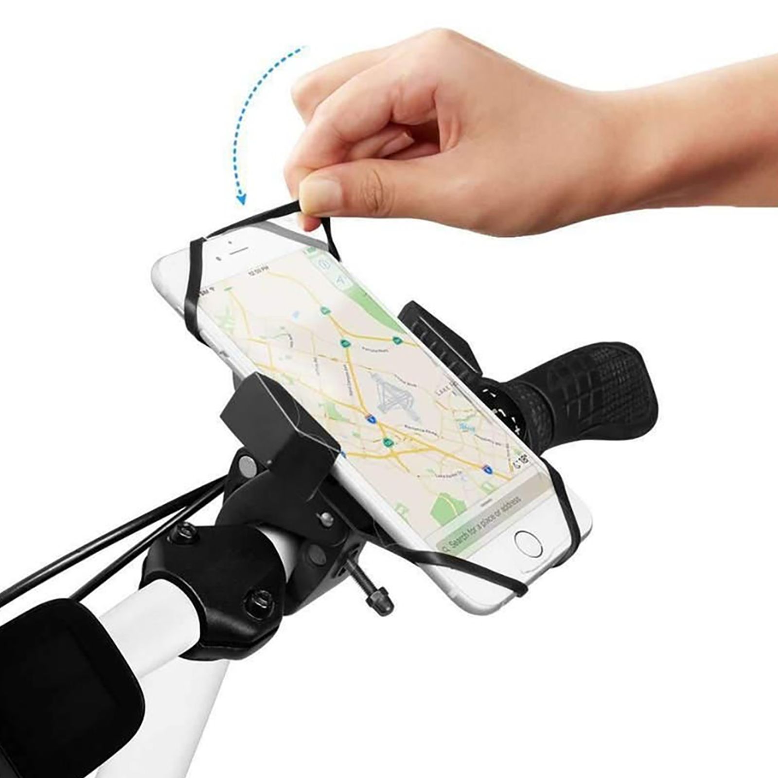 spigen Velo A251 Bike Mount Mobile Holder (Rubber Clips, 000CD20875, Black) spigen Velo A251 Bike Mount Mobile Holder (Rubber Clips, 000CD20875, Black)_12