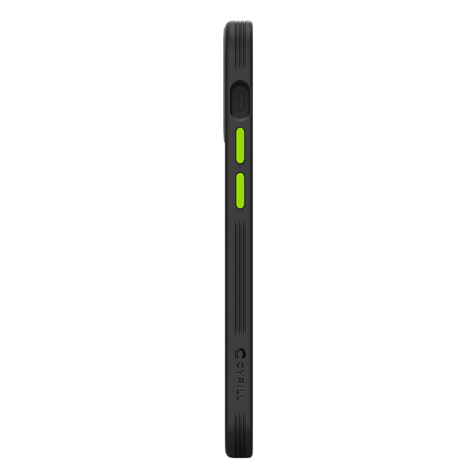 spigen Cyrill Color Brick Hard TPU & Polycarbonate Back Cover for Apple iPhone 12 Mini (Supports Wireless Charging, Black) spigen Cyrill Color Brick Hard TPU & Polycarbonate Back Cover for Apple iPhone 12 Mini (Supports Wireless Charging, Black)_4