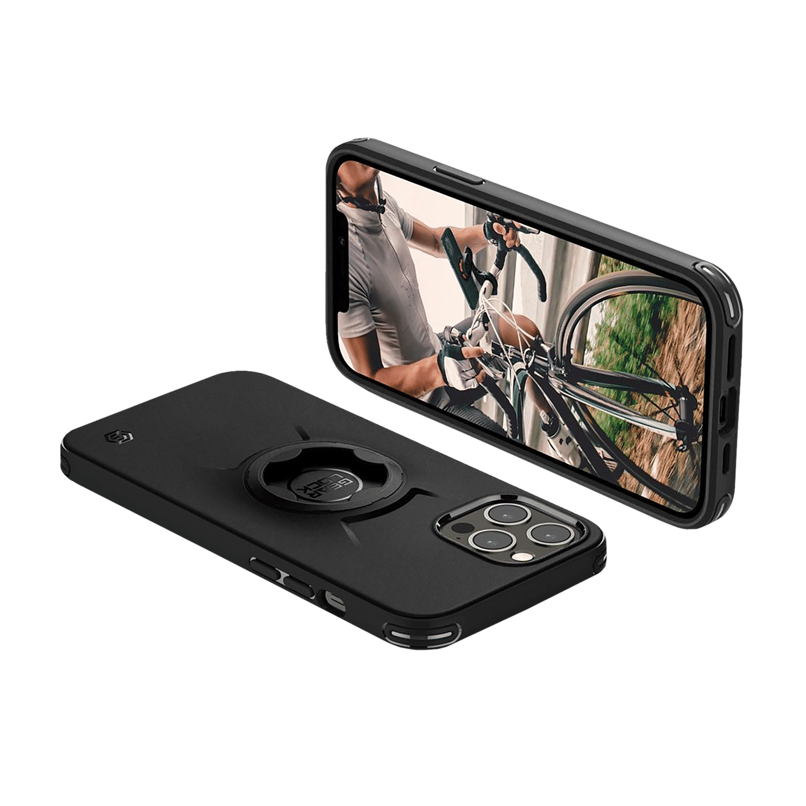 spigen Gearlock TPU & Polycarbonate Bike Mount Case for Apple iPhone 12 Pro Max (Air Cushion Technology, Black) spigen Gearlock TPU & Polycarbonate Bike Mount Case for Apple iPhone 12 Pro Max (Air Cushion Technology, Black)_11
