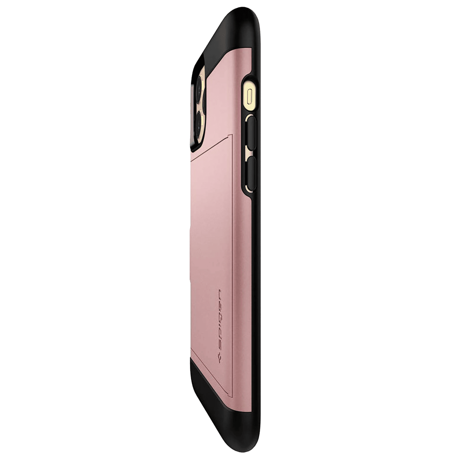 spigen Slim Armor CS Polycarbonate & TPU Back Cover For Apple iPhone 12 Pro Max (Supports Wireless Charging, Rose Gold) spigen Slim Armor CS Polycarbonate & TPU Back Cover For Apple iPhone 12 Pro Max (Supports Wireless Charging, Rose Gold)_13
