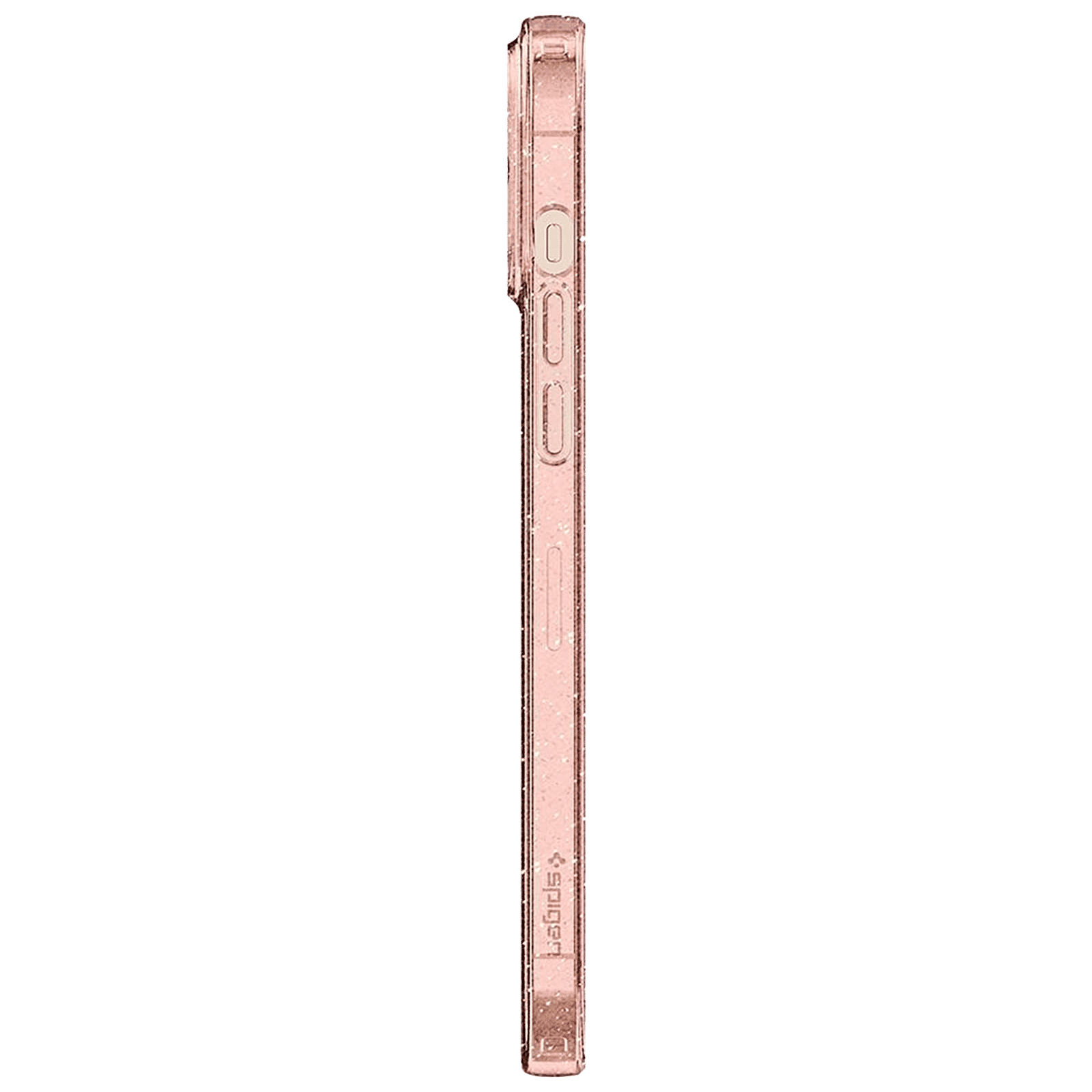 spigen Liquid Crystal Glitter TPU Back Cover for Apple iPhone 12 Pro Max (Wireless Charging Compatible, Rose Quartz) spigen Liquid Crystal Glitter TPU Back Cover for Apple iPhone 12 Pro Max (Wireless Charging Compatible, Rose Quartz)_3