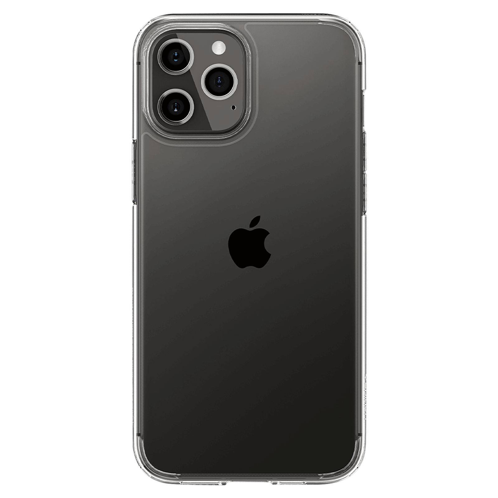 spigen Crystal Hybrid TPU & Polycarbonate Back Cover for Apple iPhone 12 Pro Max (Mil Grade Protection, Clear) spigen Crystal Hybrid TPU & Polycarbonate Back Cover for Apple iPhone 12 Pro Max (Mil Grade Protection, Clear)_1