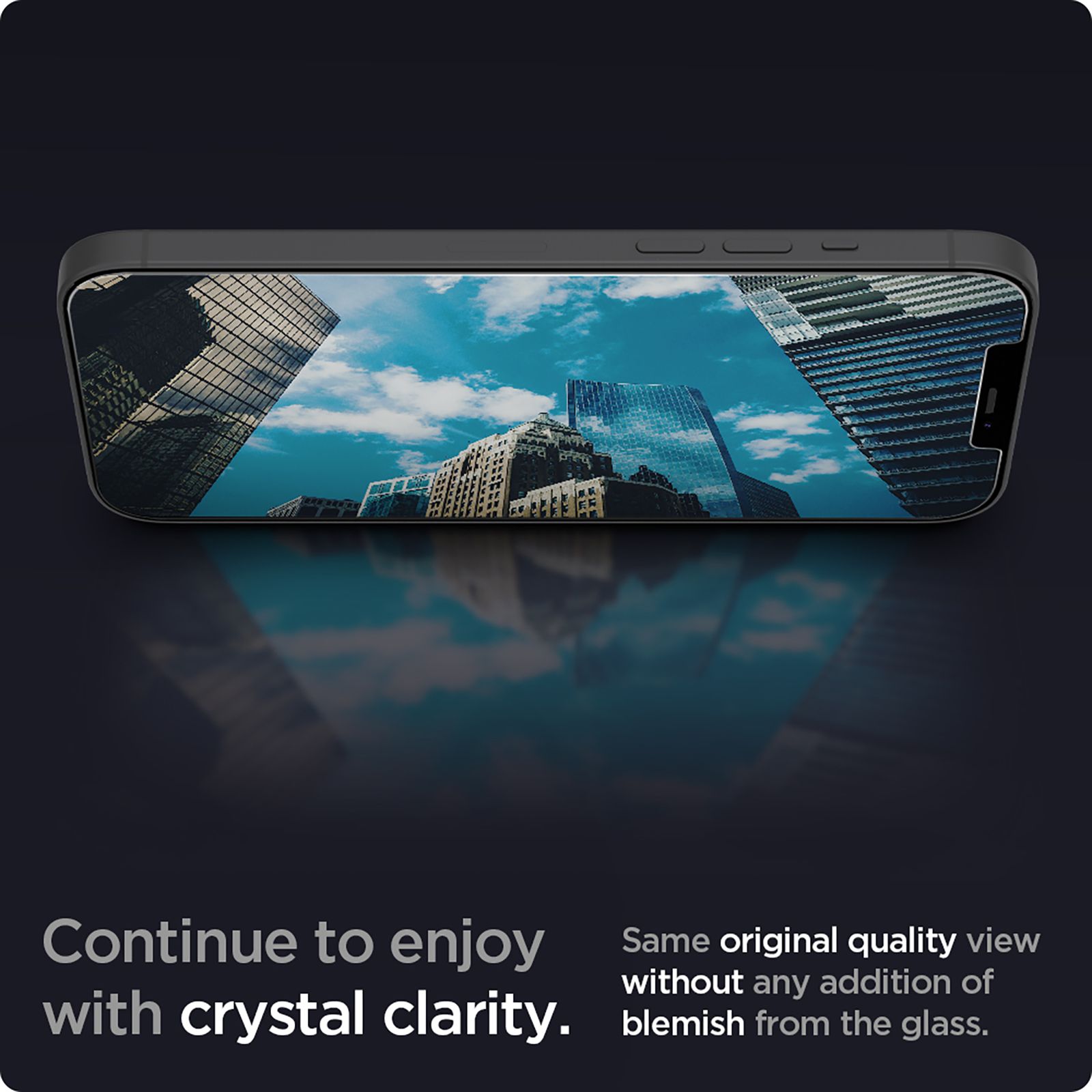 spigen Screen Protector for Apple iPhone 12 Pro Max (Oleophobic Coating) spigen Screen Protector for Apple iPhone 12 Pro Max (Oleophobic Coating)_4