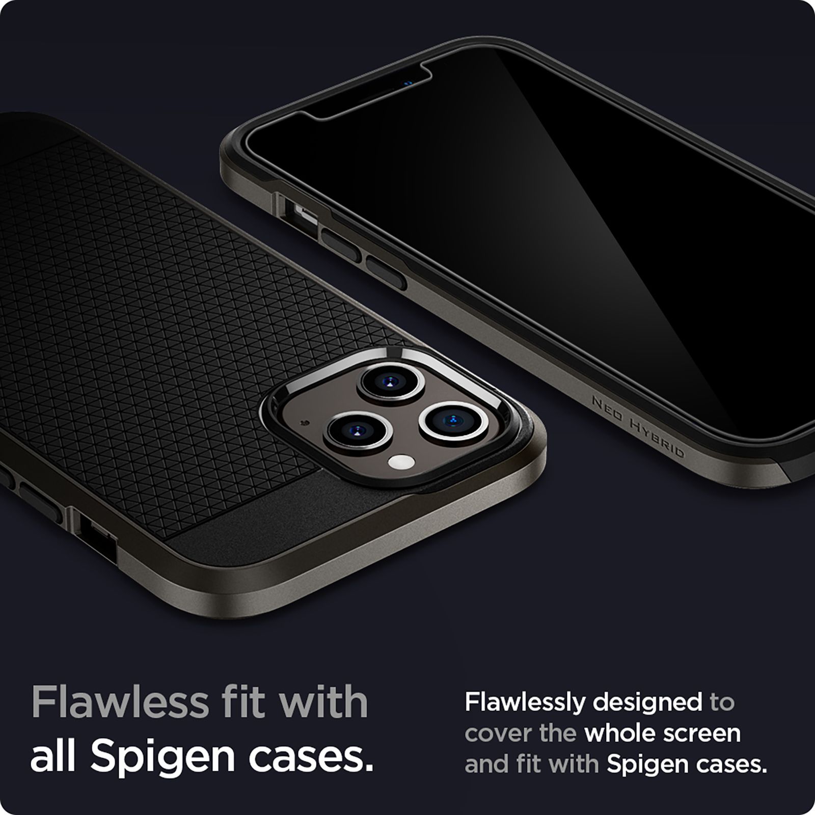 spigen Screen Protector for Apple iPhone 12 Pro Max (Oleophobic Coating) spigen Screen Protector for Apple iPhone 12 Pro Max (Oleophobic Coating)_5