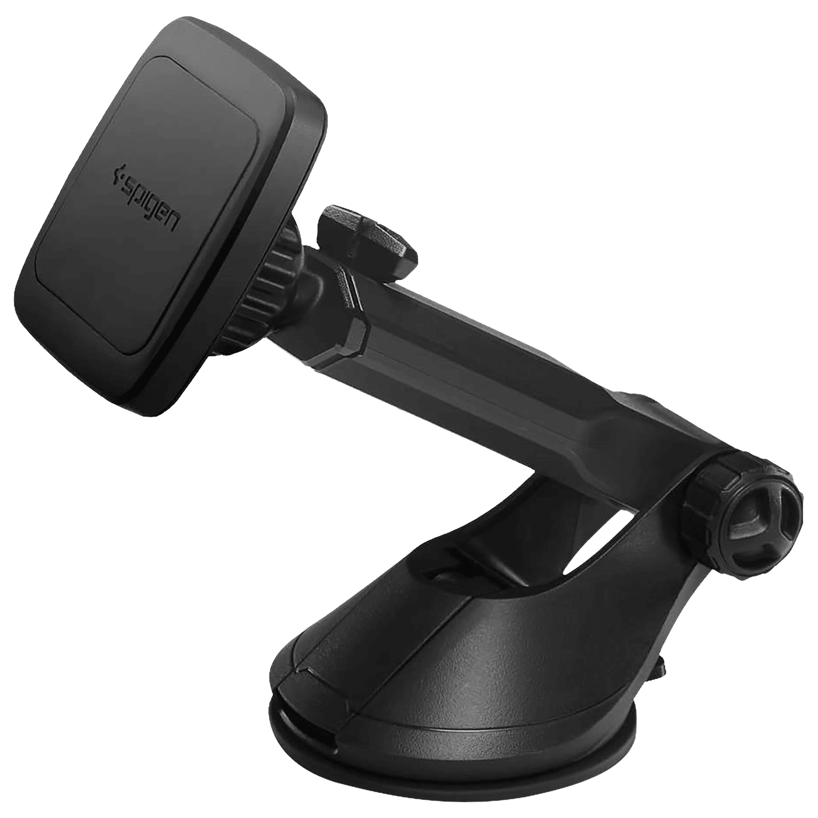 Spigen Car Mount Holder for Mobile (Neodymium Magnet, Black) Spigen Car Mount Holder for Mobile (Neodymium Magnet, Black)_1
