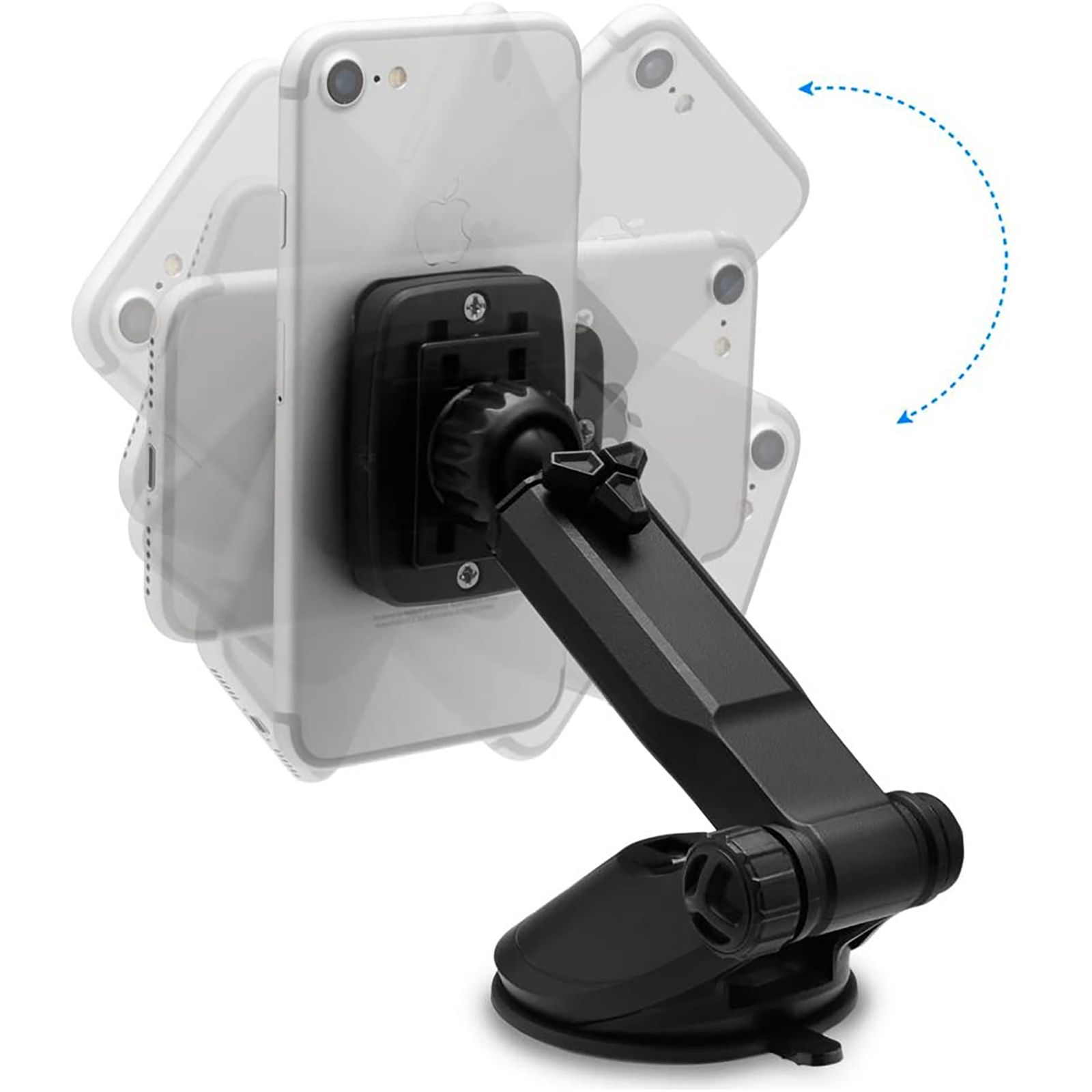 Spigen Car Mount Holder for Mobile (Neodymium Magnet, Black) Spigen Car Mount Holder for Mobile (Neodymium Magnet, Black)_9