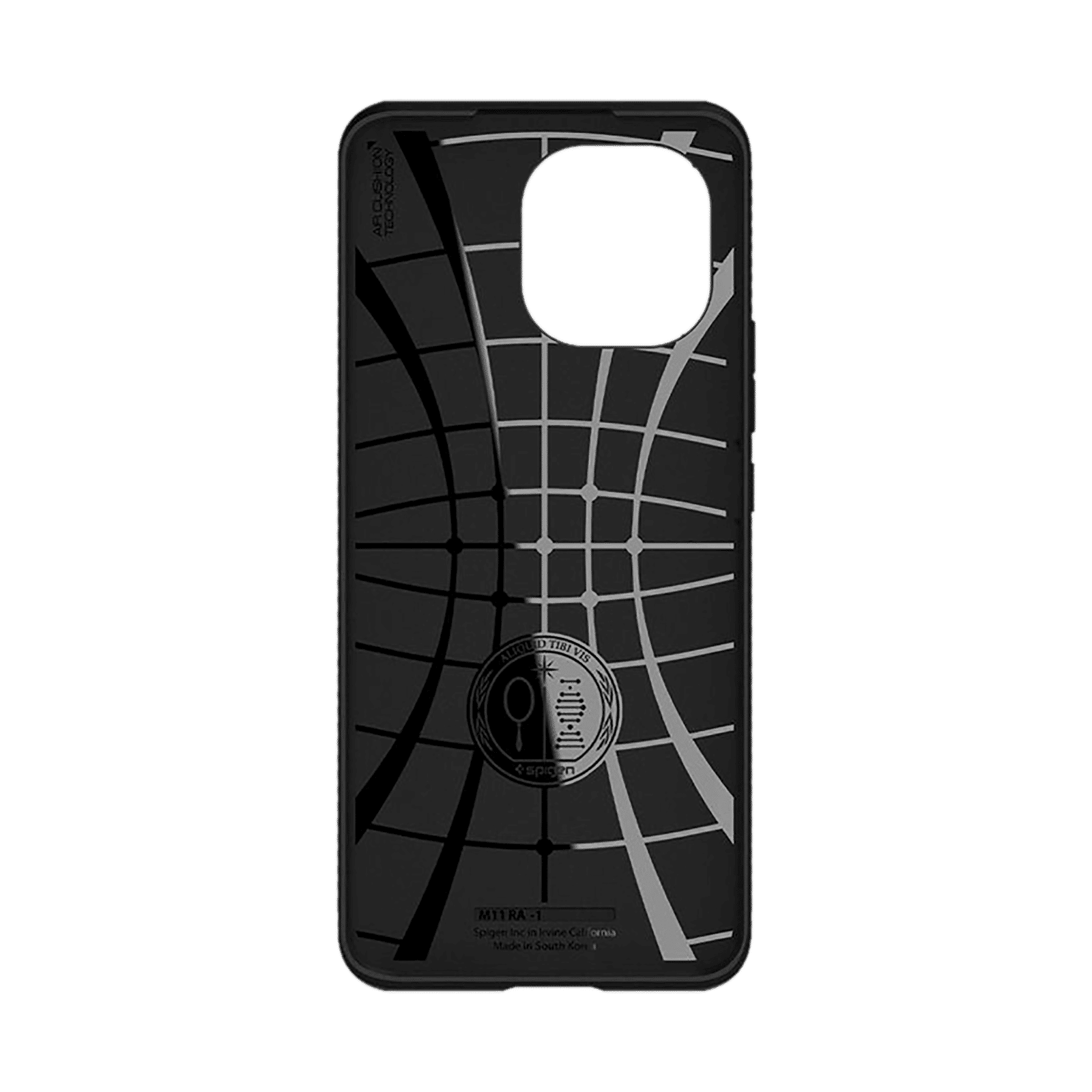 spigen Rugged Armor TPU Back Cover for Xiaomi Mi 11 (Air Cushion Technology, Matte Black) spigen Rugged Armor TPU Back Cover for Xiaomi Mi 11 (Air Cushion Technology, Matte Black)_4