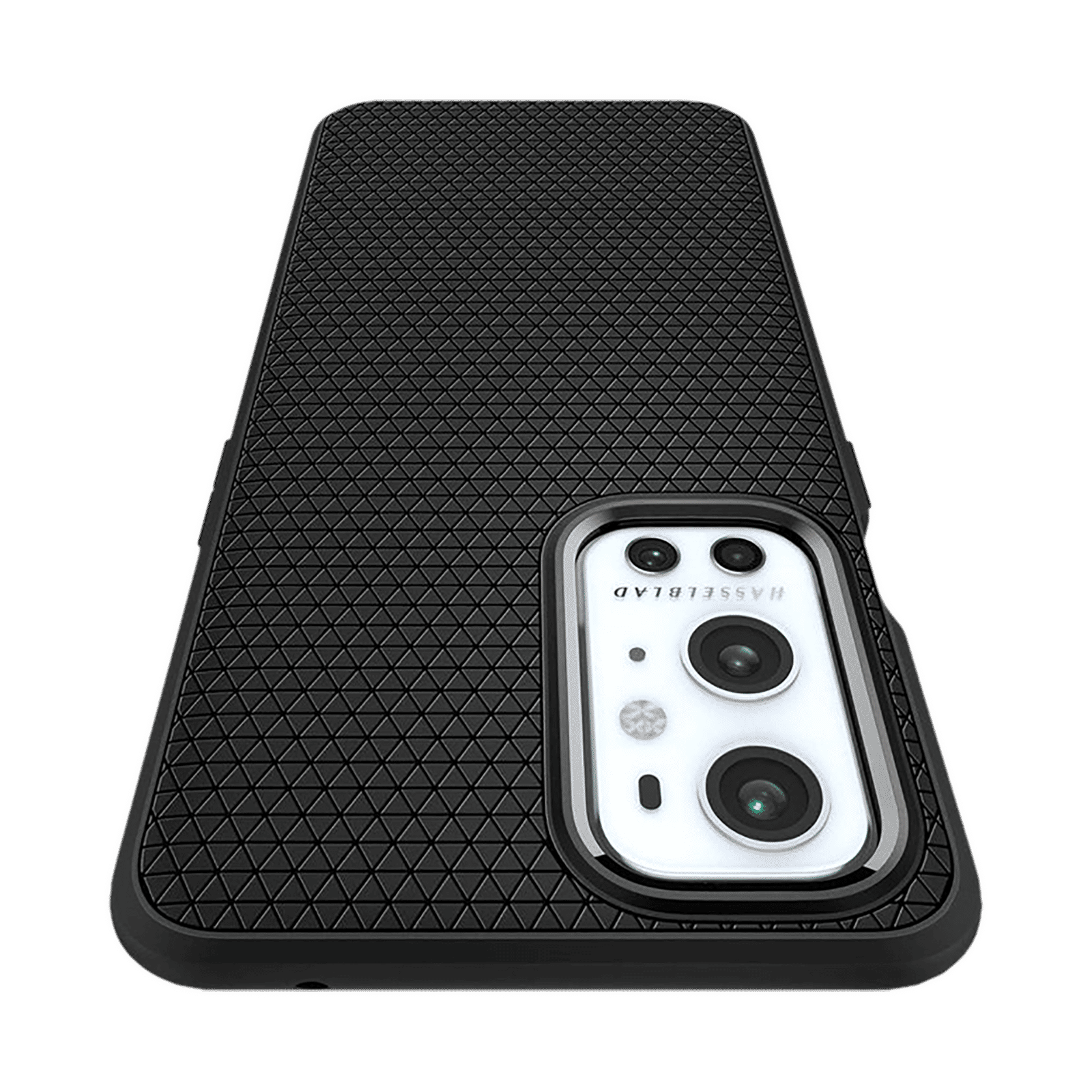 spigen Liquid Air TPU Back Cover for OnePlus 9 Pro 5G (Air Cushion Technology, Matte Black)_9