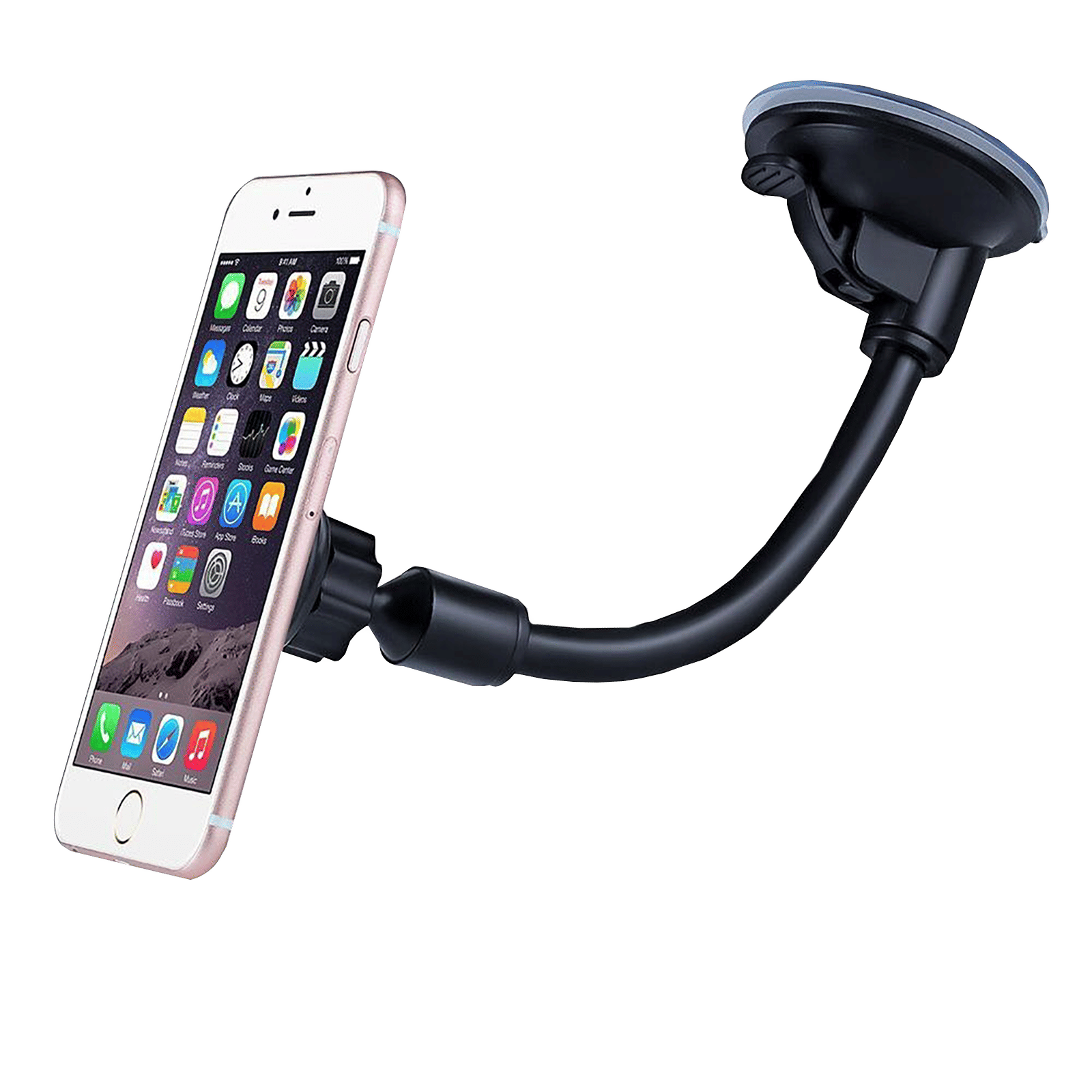 ultraprolink Magneto Windshield Mobile Holder (Magnetic, UM0054, Black)_4