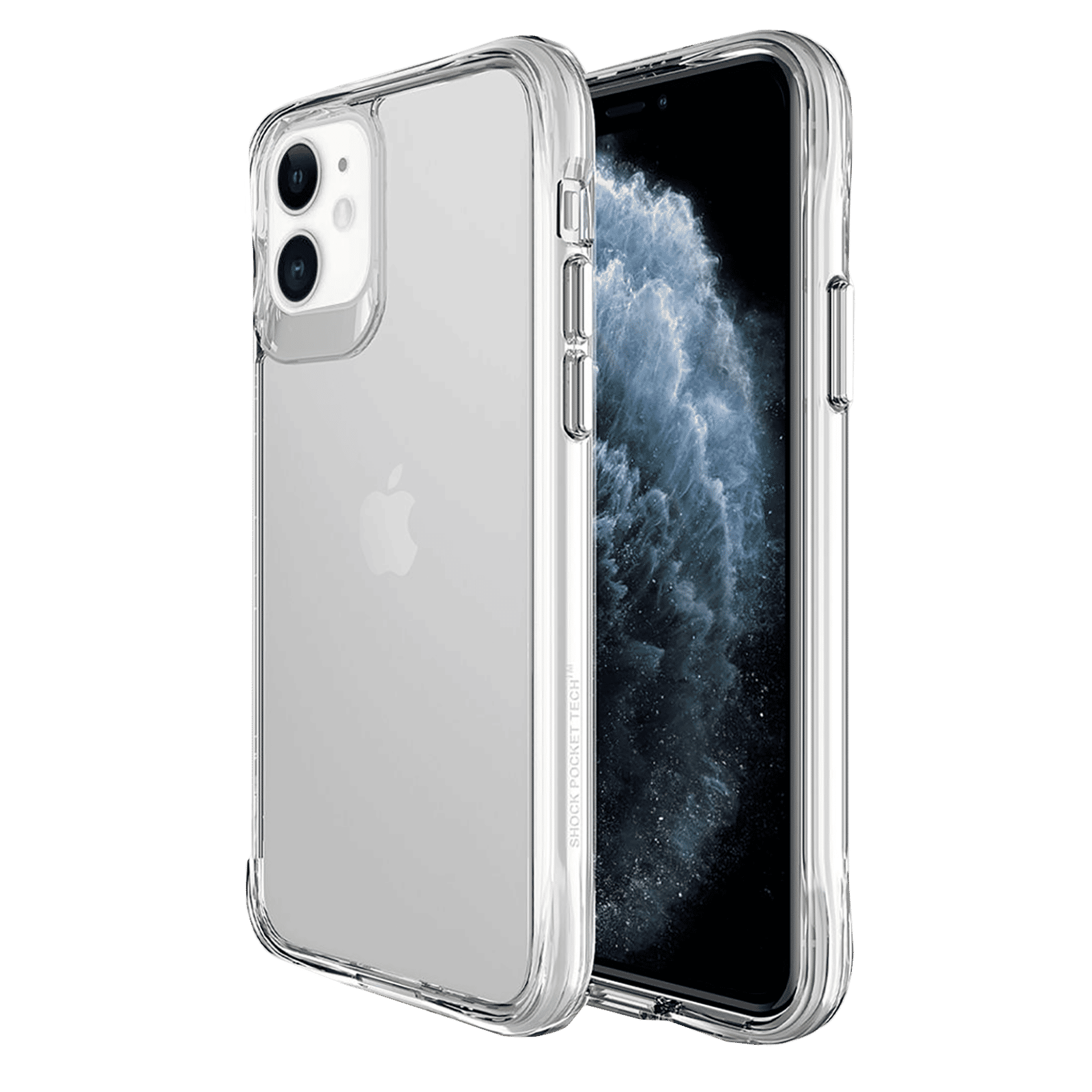 stuffcool Aktion Hard/Soft TPU Back Case for Apple iPhone 13 Mini (Wireless Charging Support, Clear) stuffcool Aktion Hard/Soft TPU Back Case for Apple iPhone 13 Mini (Wireless Charging Support, Clear)_1