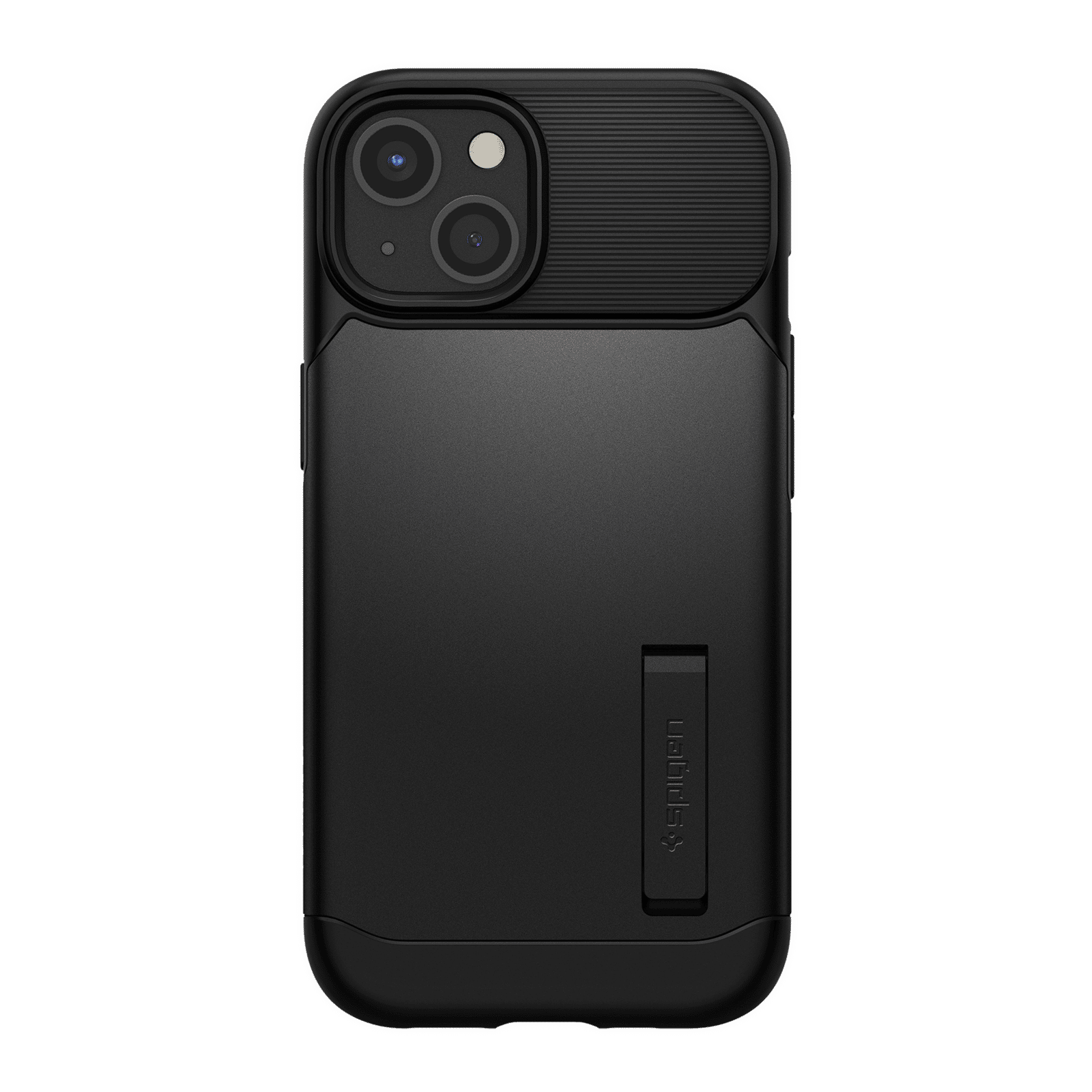 spigen Slim Armor TPU & Polycarbonate Back Cover for Apple iPhone 13 Mini (Wireless Charging Compatible, Black) spigen Slim Armor TPU & Polycarbonate Back Cover for Apple iPhone 13 Mini (Wireless Charging Compatible, Black)_5