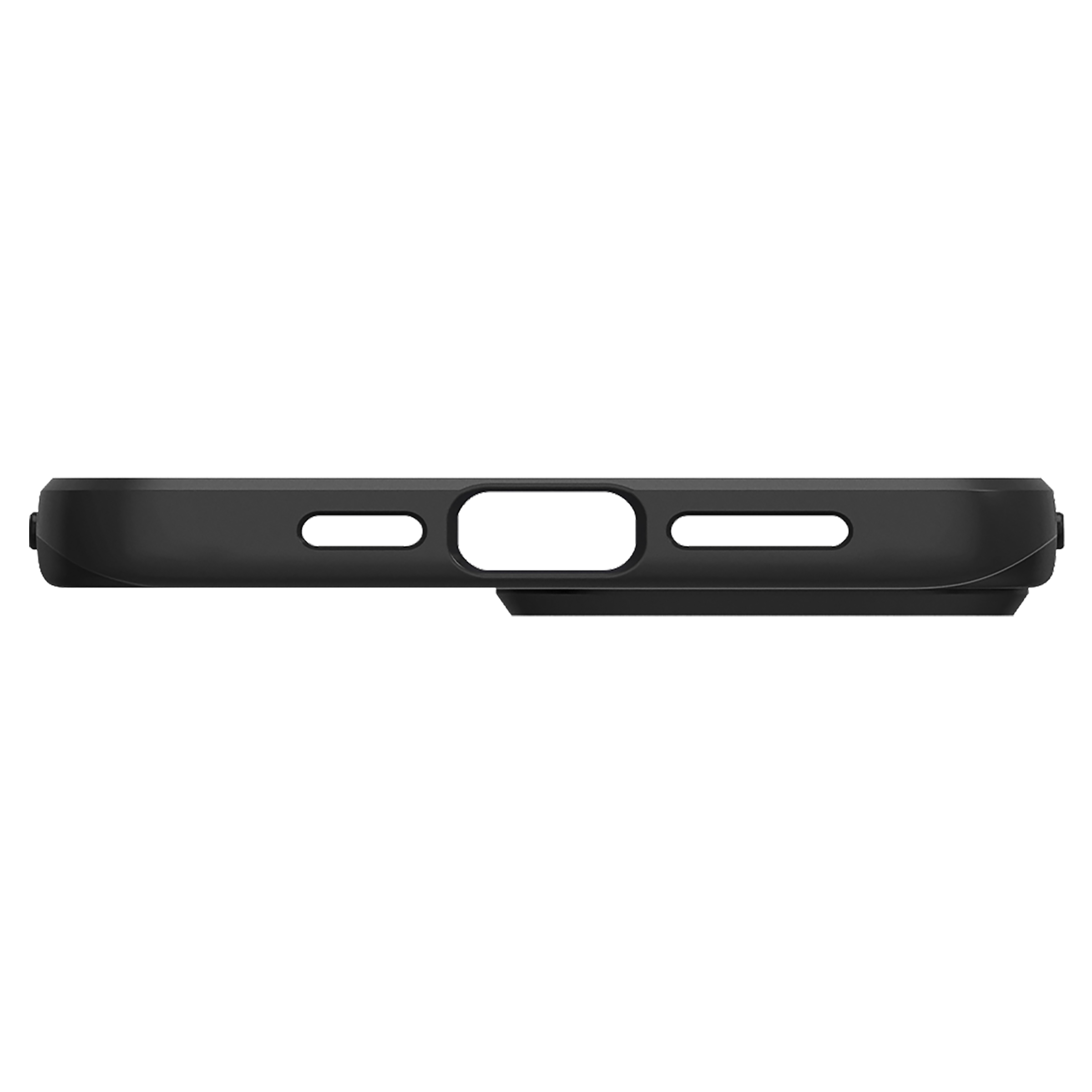 spigen Thin Fit TPU & Polycarbonate Back Cover for Apple iPhone 13 Pro (Wireless Charging Compatible, Black)_10