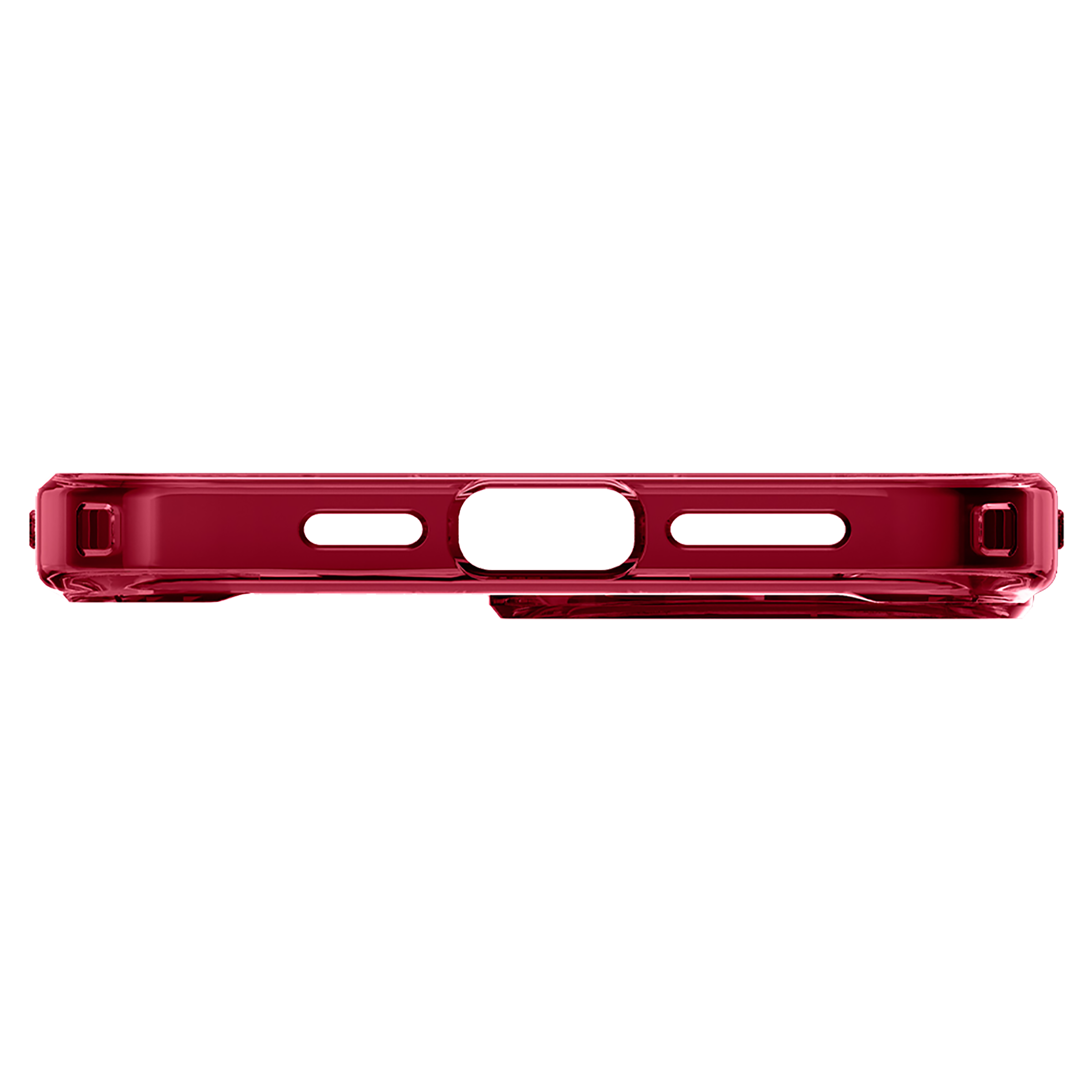 spigen Ultra Hybrid TPU Back Cover for Apple iPhone 13 Pro (Air Cushion Technology, Red Crystal)_10
