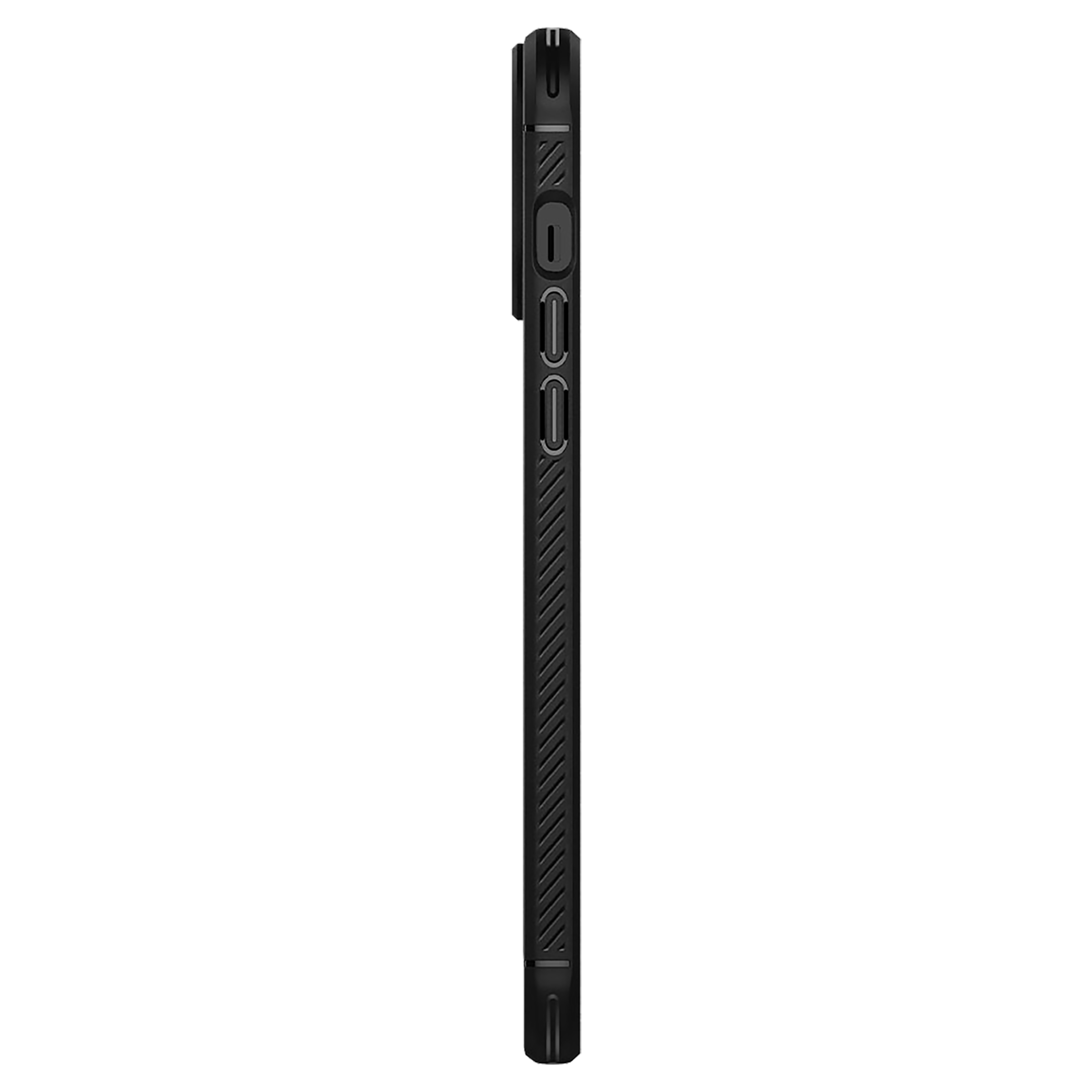 spigen Rugged Armor TPU Back Cover for Apple iPhone 13 Pro Max (Wireless Charging Compatible, Matte Black) spigen Rugged Armor TPU Back Cover for Apple iPhone 13 Pro Max (Wireless Charging Compatible, Matte Black)_3