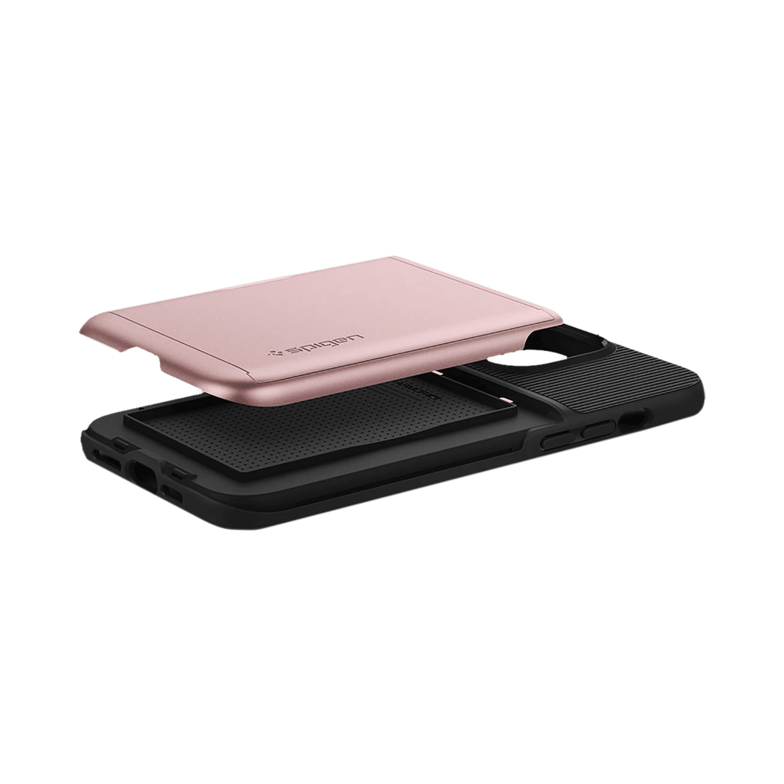 spigen Slim Armor CS TPU & Polycarbonate Back Cover for Apple iPhone 13 Pro Max (Air Cushion Technology, Rose Gold) spigen Slim Armor CS TPU & Polycarbonate Back Cover for Apple iPhone 13 Pro Max (Air Cushion Technology, Rose Gold)_7