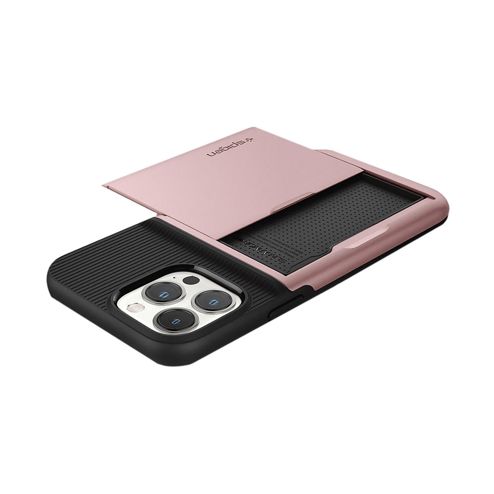 spigen Slim Armor CS TPU & Polycarbonate Back Cover for Apple iPhone 13 Pro Max (Air Cushion Technology, Rose Gold) spigen Slim Armor CS TPU & Polycarbonate Back Cover for Apple iPhone 13 Pro Max (Air Cushion Technology, Rose Gold)_8